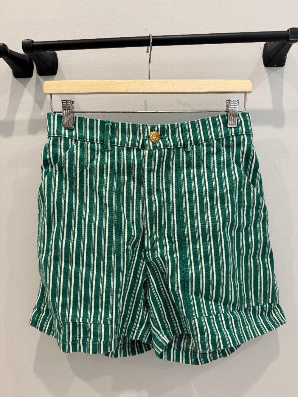 Big Bud Press frontier Stripe Work Shorts